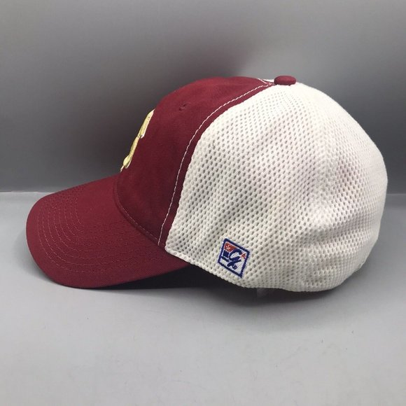 FSU The Game A-Flex Hat Cap One Size Stretch Garnet & Gold Seminoles Mesh EUC - Picture 5 of 8